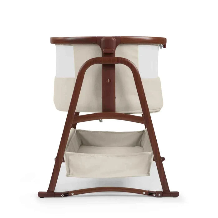 Ickle Bubba Bedside Crib Ickle Bubba Bubba&Me Luxe Bedside Crib – Stone