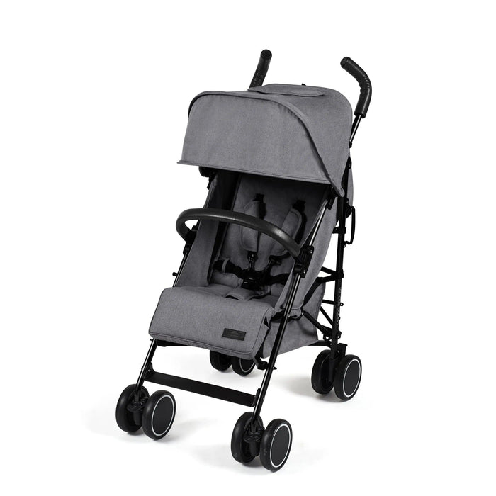 Ickle Bubba Prams & Pushchairs Ickle Bubba Discovery Stroller - Matt Black / Graphite Grey / Black