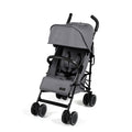 Ickle Bubba Prams & Pushchairs Ickle Bubba Discovery Stroller - Matt Black / Graphite Grey / Black