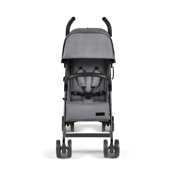 Ickle Bubba Prams & Pushchairs Ickle Bubba Discovery Stroller - Matt Black / Graphite Grey / Black