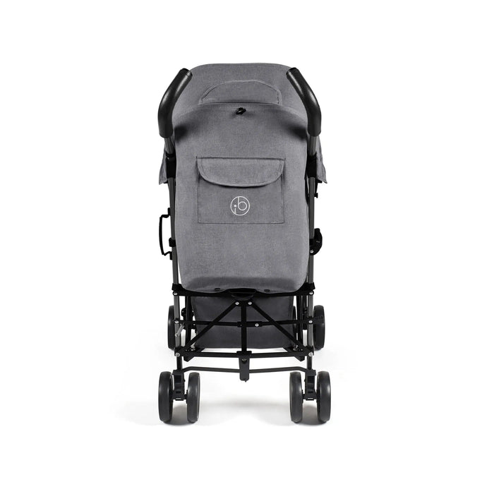Ickle Bubba Prams & Pushchairs Ickle Bubba Discovery Stroller - Matt Black / Graphite Grey / Black
