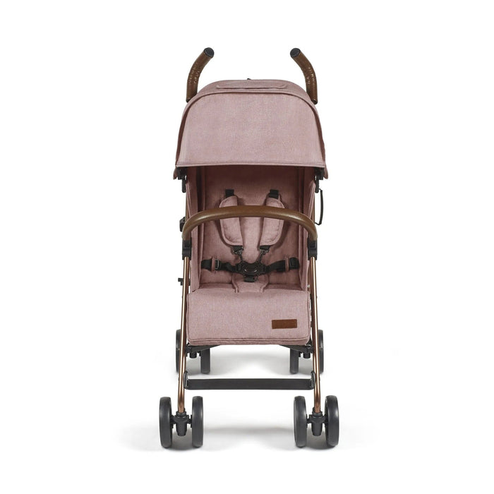 Ickle Bubba Prams & Pushchairs Ickle Bubba Discovery Stroller - Rose Gold / Dusky Pink / Tan