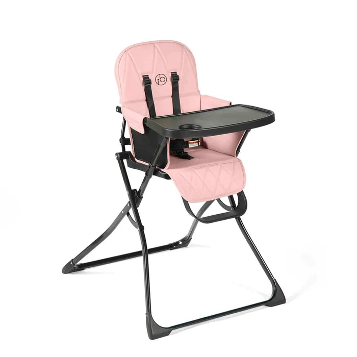 Ickle Bubba highchairs Ickle Bubba Flip Magic Fold Highchair - Blush Pink