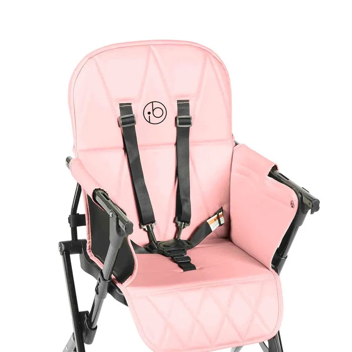 Ickle Bubba highchairs Ickle Bubba Flip Magic Fold Highchair - Blush Pink
