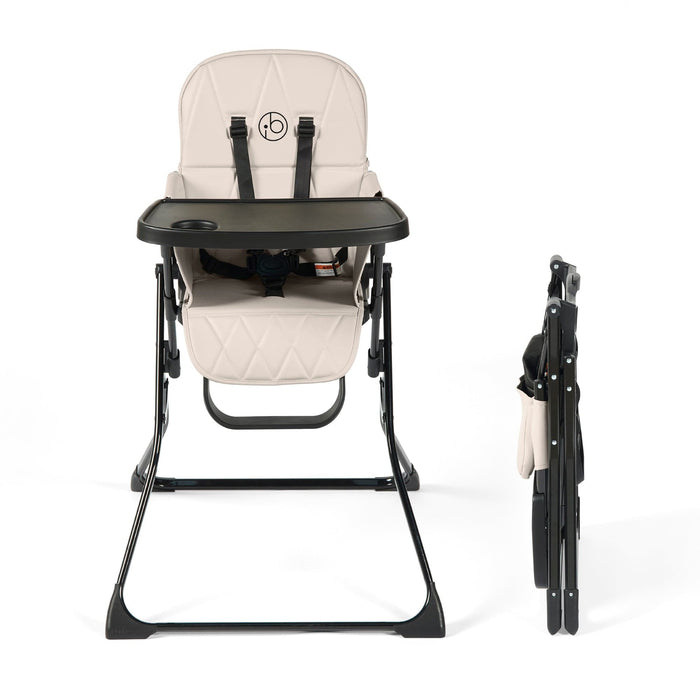 Ickle Bubba highchairs Ickle Bubba Flip Magic Fold Highchair - Pearl Grey