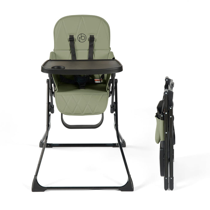 Ickle Bubba highchairs Ickle Bubba Flip Magic Fold Highchair - Sage Green