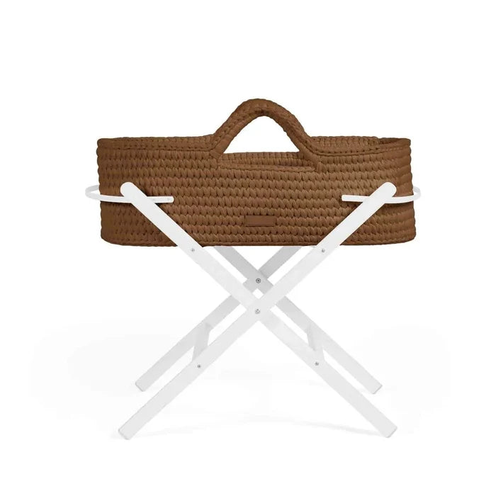 Ickle Bubba Moses Baskets Ickle Bubba Nova Moses Basket & Stand - Mocha / White