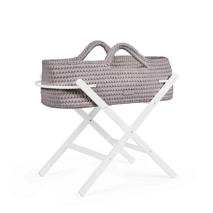 Ickle Bubba Moses Baskets Ickle Bubba Nova Moses Basket & Stand - Tawny / White