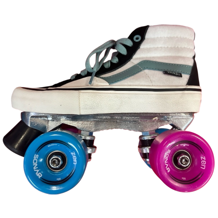 In Stock - Vans - Size 4 Fabiana Delfino Vans With Super X Plates