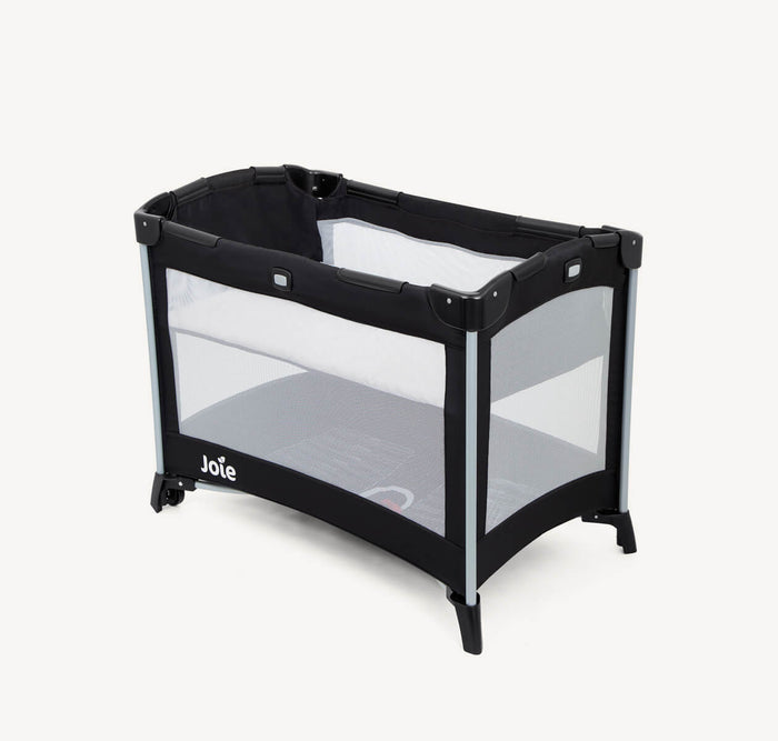 Joie travelcots Joie Kubbie Compact Travel Cot - Coal