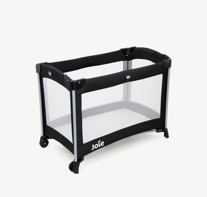 Joie travelcots Joie Kubbie Compact Travel Cot - Coal