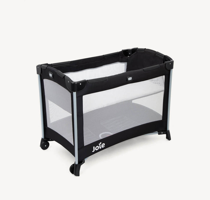 Joie travelcots Joie Kubbie Compact Travel Cot - Coal