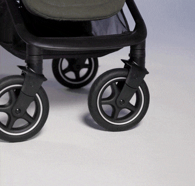 Joie Pushchairs Joie MyDrift 360° Wheel Travel Stroller - Raven