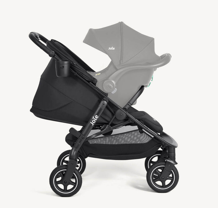 Joie Pushchairs Joie MyDrift 360° Wheel Travel Stroller - Raven