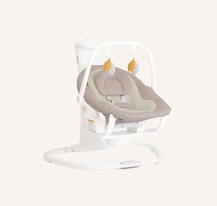 Joie Swings Joie Whimsy Wind Up 2in1 Swing & Rocker- Almond
