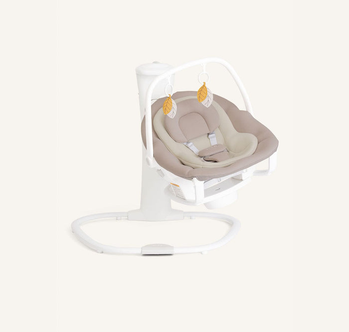 Joie Swings Joie Whimsy Wind Up 2in1 Swing & Rocker- Almond