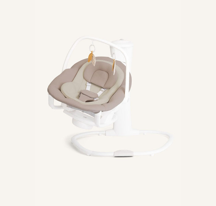 Joie Swings Joie Whimsy Wind Up 2in1 Swing & Rocker- Almond