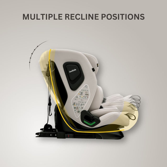 Jovikids Car Seat Jovikids CiCI TT i-Size Car Seat - Milkstone