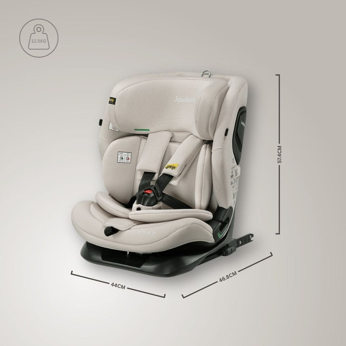 Jovikids Car Seat Jovikids CiCI TT i-Size Car Seat - Milkstone