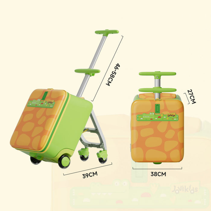 Jovikids Ride On Jovikids JoyRide 3-in-1 Children's Ride-on Suitcase - Green