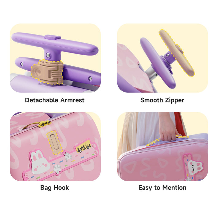 Jovikids Ride On Jovikids JoyRide 3-in-1 Children's Ride-on Suitcase - Pink
