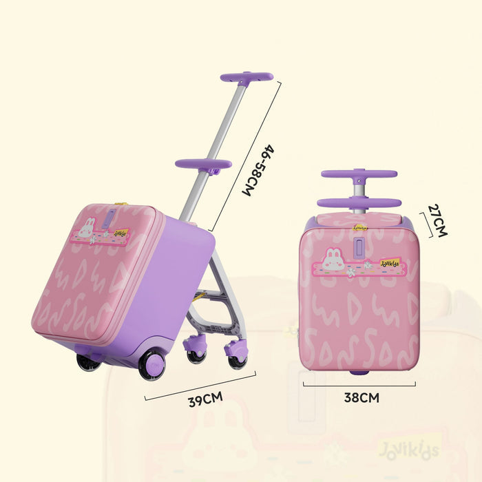 Jovikids Ride On Jovikids JoyRide 3-in-1 Children's Ride-on Suitcase - Pink