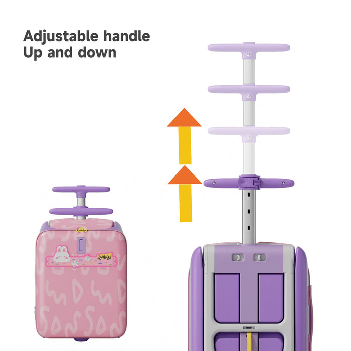 Jovikids Ride On Jovikids JoyRide 3-in-1 Children's Ride-on Suitcase - Pink