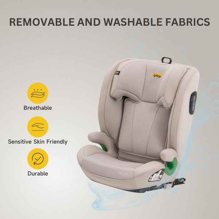 Jovikids Car Seat Jovikids Leon Highback Booster Seat - Milkstone
