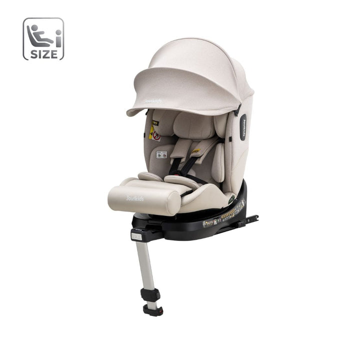 UK Baby Centre Car Seat Jovikids Ranger 2 i-Size 360 Rotating Car Seat - Milkstone
