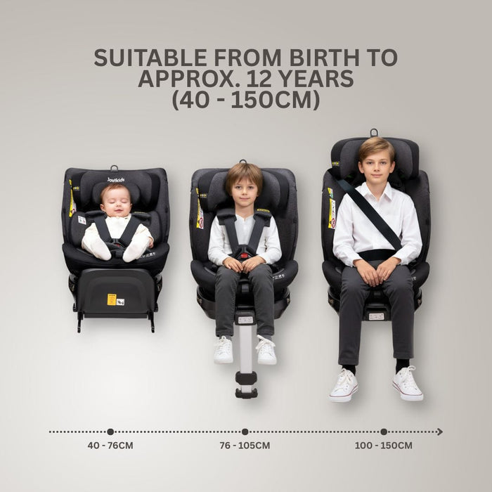 UK Baby Centre Car Seat Jovikids Ranger 2 i-Size 360 Rotating Car Seat - Twilight