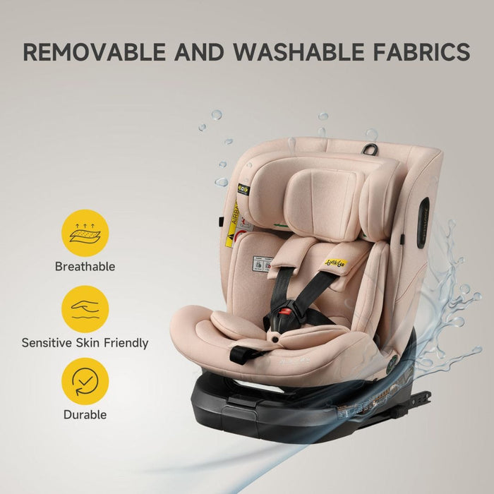 Jovikids Car Seat Jovikids Ranger TT i-Size 360 Rotating Car Seat - Rosewood