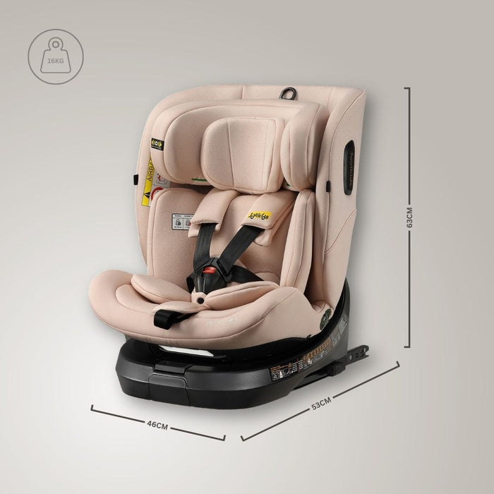 Jovikids Car Seat Jovikids Ranger TT i-Size 360 Rotating Car Seat - Rosewood