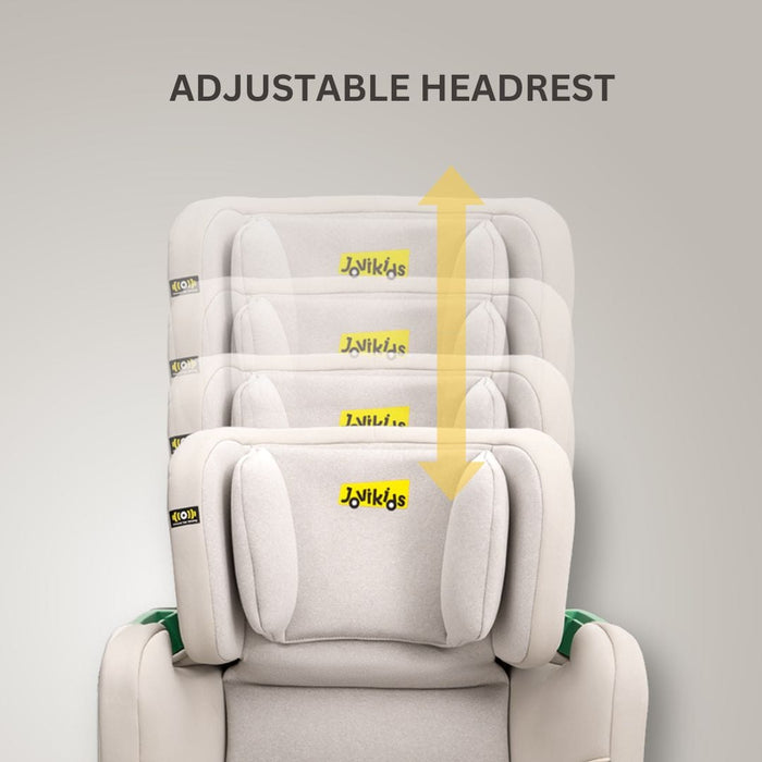 Jovikids Car Seat Jovikids Rober+ Folding Highback Booster Seat - Milkstone