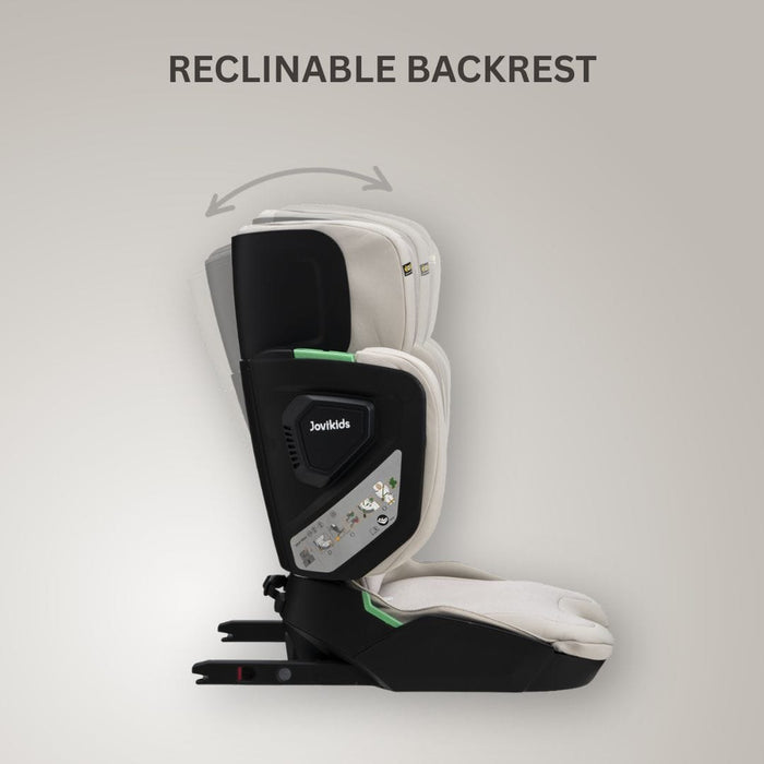 Jovikids Car Seat Jovikids Rober+ Folding Highback Booster Seat - Milkstone