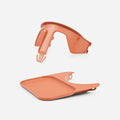 KAOS Highchairs KAOS Klapp Safety Rail & Tray - Terracotta Pink