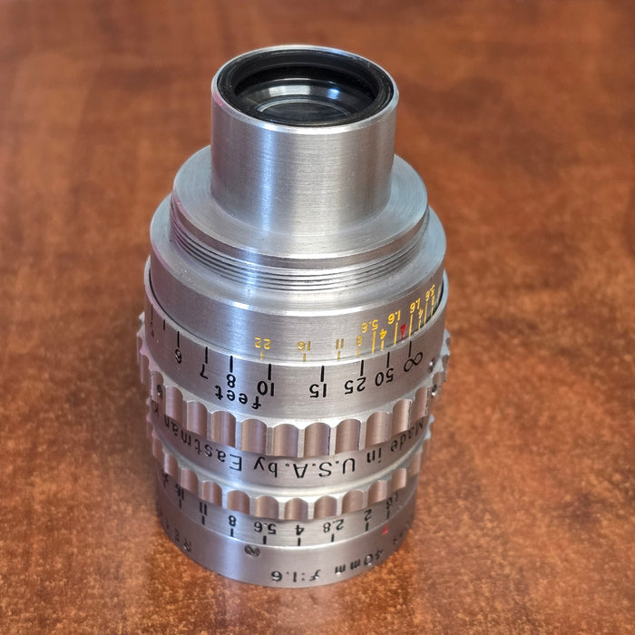 Kodak Cine Ektar 40mm f1.6 S-Mount Lens S# RE446