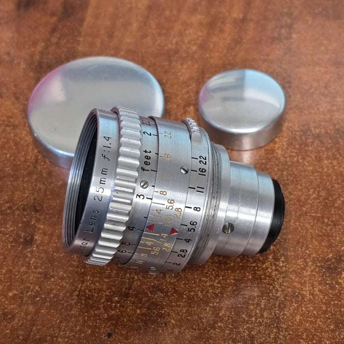 Kodak Cine Ektar II 25mm f1.4 Lens S-Mount S# EI452