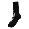 Last Supper - Black Logo Crew Socks
