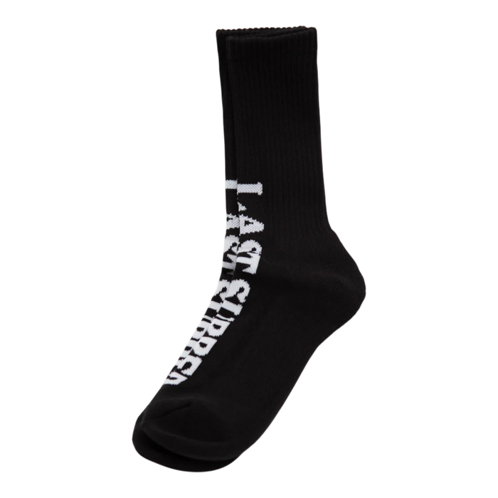 Last Supper - Black Logo Crew Socks
