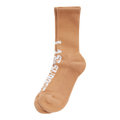 Last Supper - Mushroom Brown Logo Crew Socks