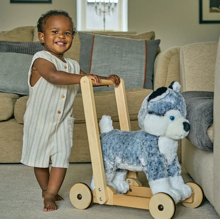 UK Baby Centre Baby Walkers Mishka Dog Baby Walker