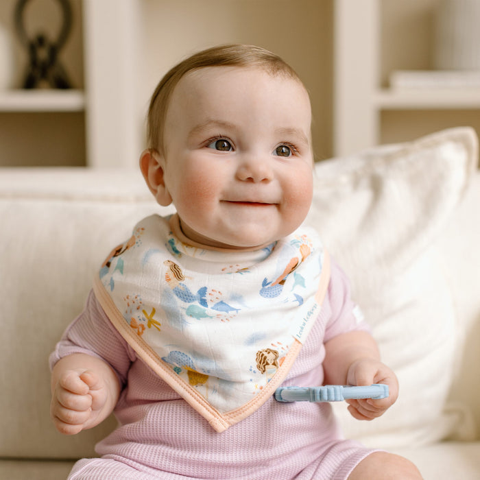 Loulou Lollipop Bibs Loulou Lollipop Bandana Bibs - Mermaids