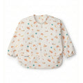 Loulou Lollipop Bibs Loulou Lollipop Long Sleeve Bib - French Breakfast