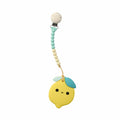 Loulou Lollipop Pacifiers & Teethers Loulou Lollipop Pacifier Clip Teething Set - Lemon
