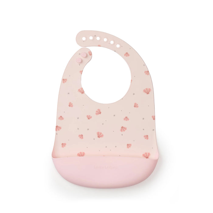 Loulou Lollipop Bibs Loulou Lollipop Silicone Bib - Sea Shells