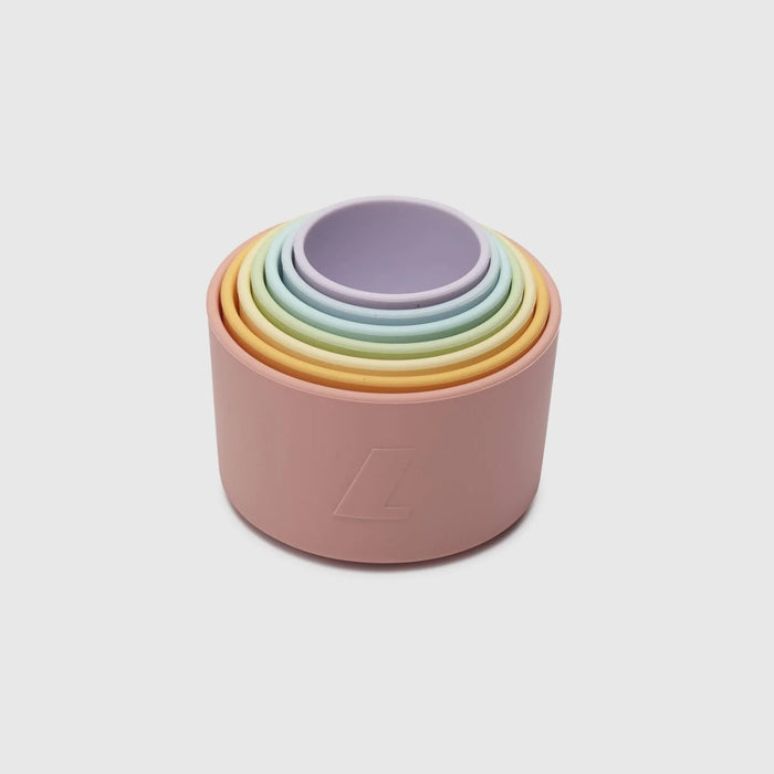 Loulou Lollipop Toys Loulou Lollipop Stacking Cups - Rainbow