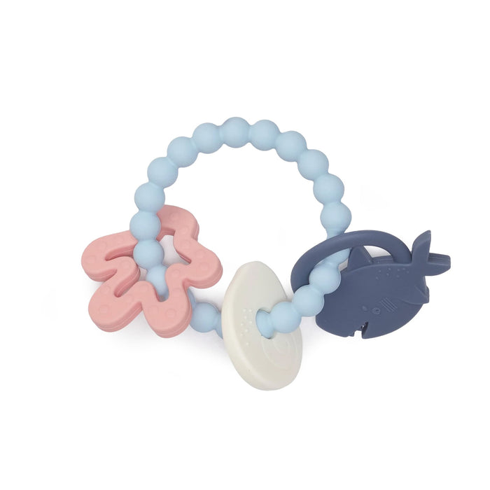 Loulou Lollipop Pacifiers & Teethers Loulou Lollipop Teething Charms - Sarah Shark