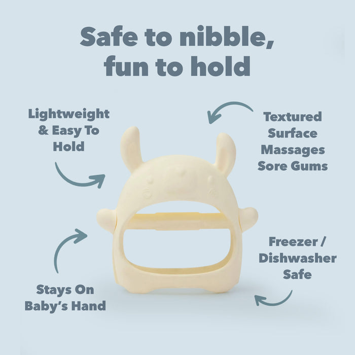 Loulou Lollipop Pacifiers & Teethers Loulou Lollipop Teething Mitt - Llama