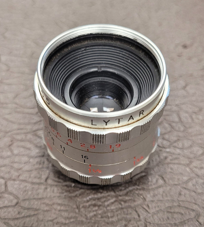 Lytar 25mm f1.9 C-Mount S# D10804