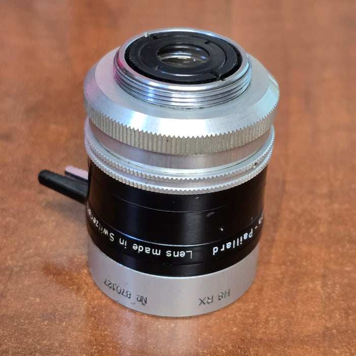 Macro Switar 12.5mm f1.3 H8 RX C-Mount Preset Lens S# 870127
